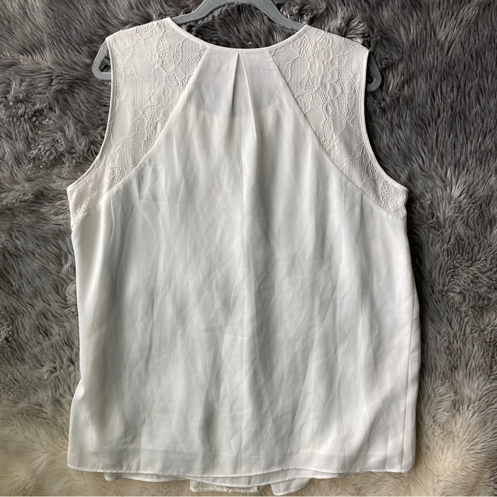 Valerie Stevens Women’s White Blouse Size XL - Picture 2 of 9
